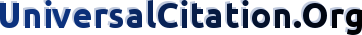 UniversalCitation.Org Logo
